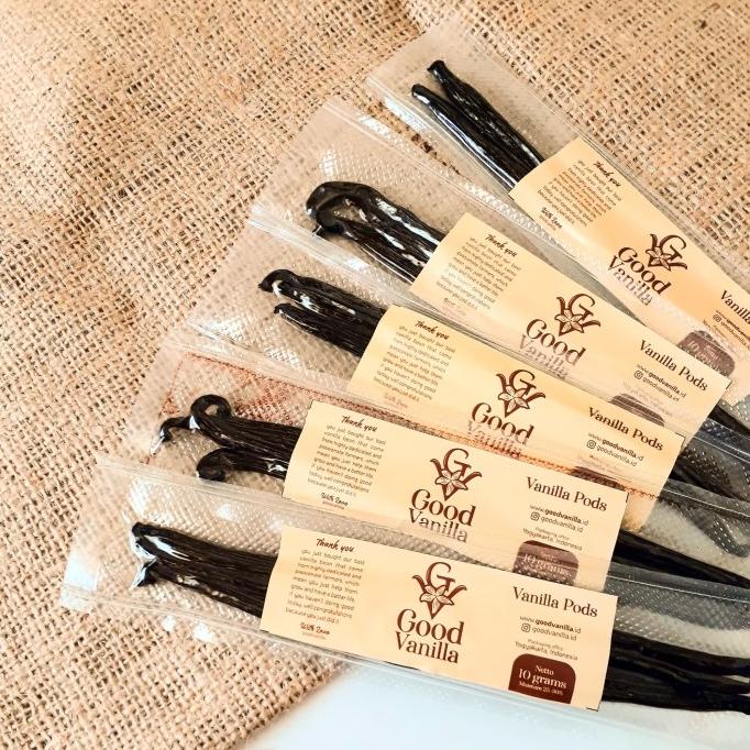 

Vanilla Bean 10gr / Gourmet Vanilla / Biji Vanilla TERLARIS TERPERCAYA ORIGINAL