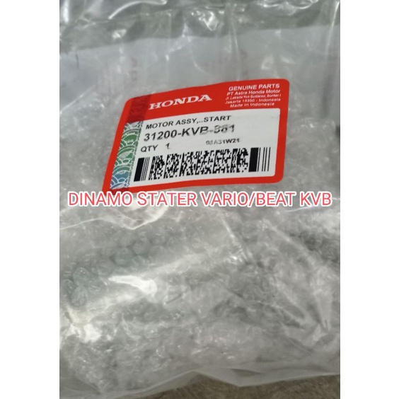 DINAMO STATER HONDA VARIO 110 KARBU BEAT 110 KARBU KVB
