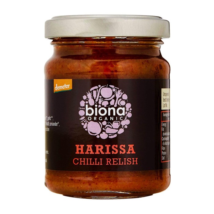 

Biona Organic Harissa Chilli Relish