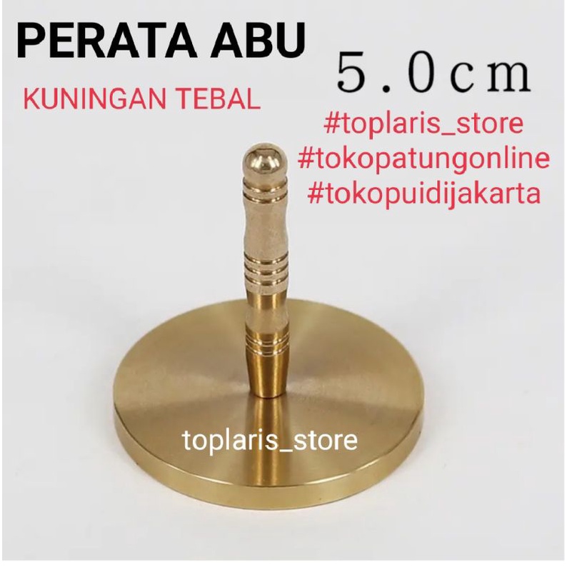 Perata Abu Hiolo Kuningan Hoki Fuk Uk 4.5cm