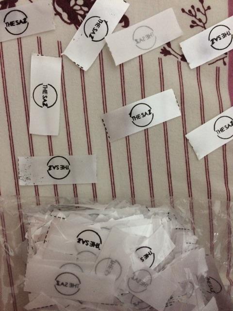 Label Baju Satin Gratis Potong Gratis Desain | Shopee ...