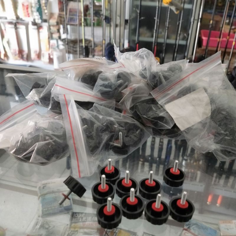baut tutup handle reel pancing