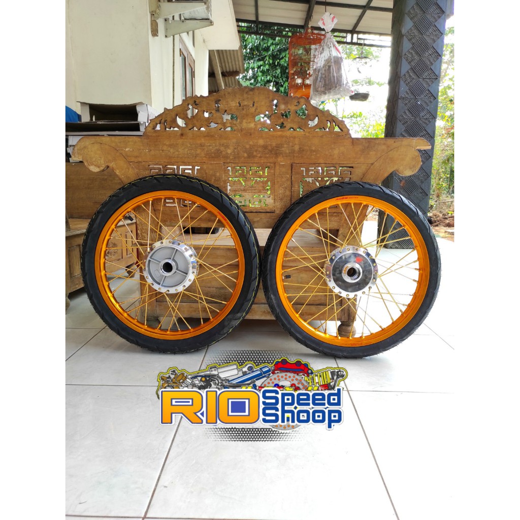 VELG JARI JARI VIXION NEW NVA NVL ADVANVE PAKETAN RING 17 SET PLUS BAN