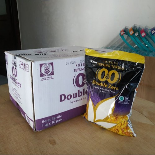 

Tepung Terigu Sriboga Super Premium DOUBLE ZERO (00) 1 Karton (10 Pcs)