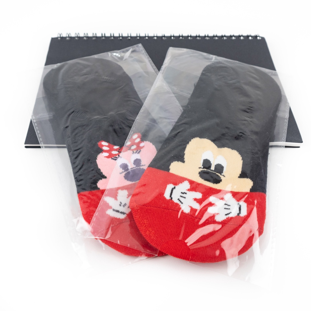 DISNEY - Kaos Kaki Pendek Invisible Setelapak Kaki/ Kaos Kaki Tumit Dewasa Wanita