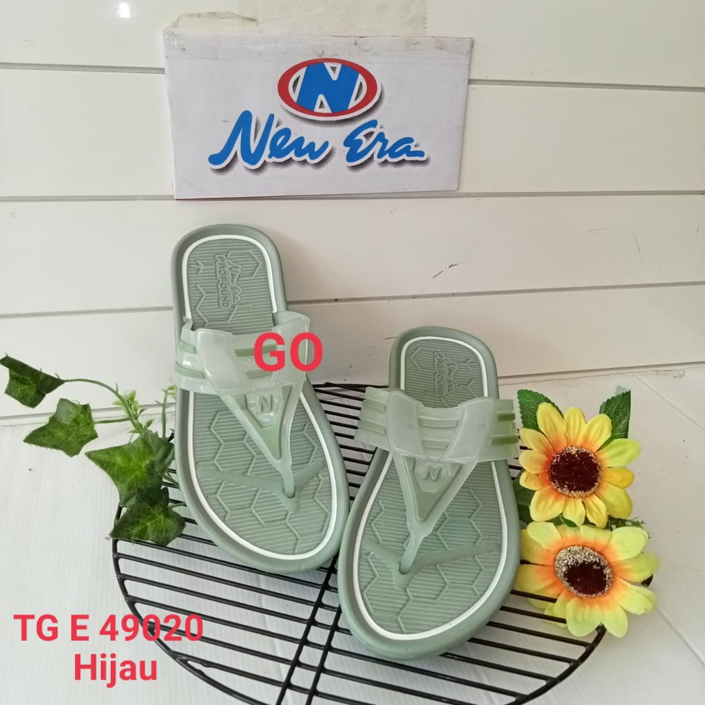 gos NEW ERA TG E 49020 Sandal Japit Anak cewek Tanggung Sendal Japit Karet Anti Slip Original