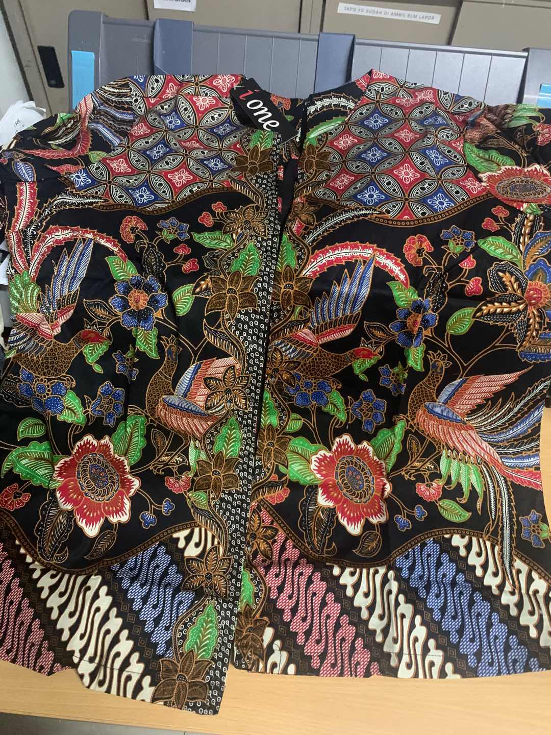 Atasan Batik Wanita 242 Abo / Batik Modern Bahan Katun Strech / Batik Wanita Jumbo