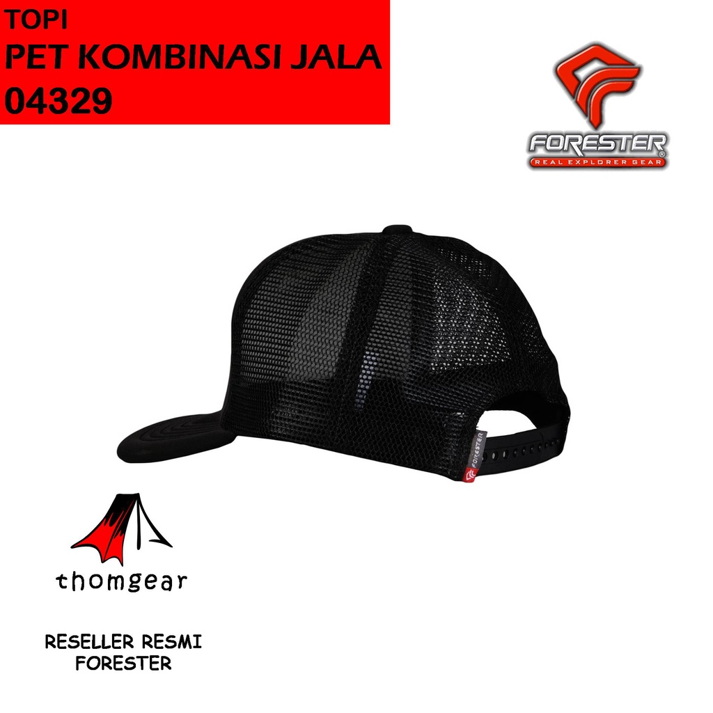 Thomgear Forester Tf 04329 Topi Original Forester Topi Pet Kombinasi Jala