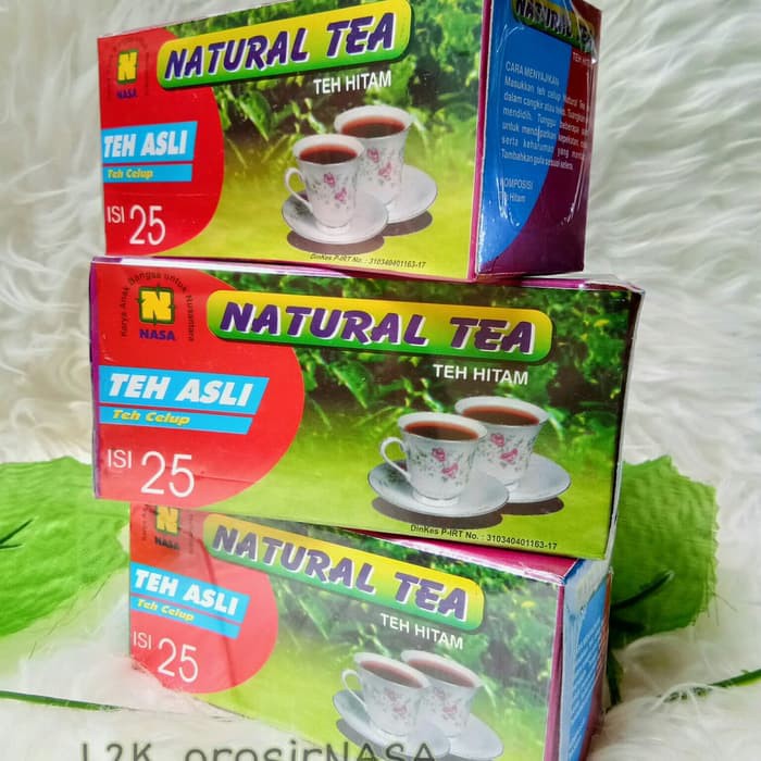 

Natural Tea - Teh Hitam Celup Asli Original 100%