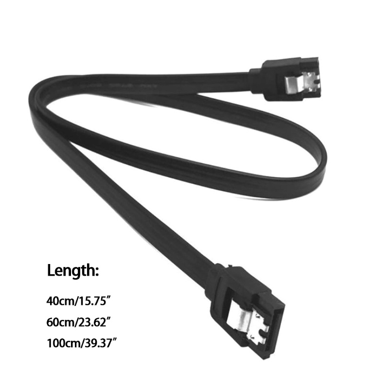 Kabel btsg SATA3.0 III Kabel Data 6Gbps Untuk HDD SSD Driver Writer Hitam40 /60 /100cm
