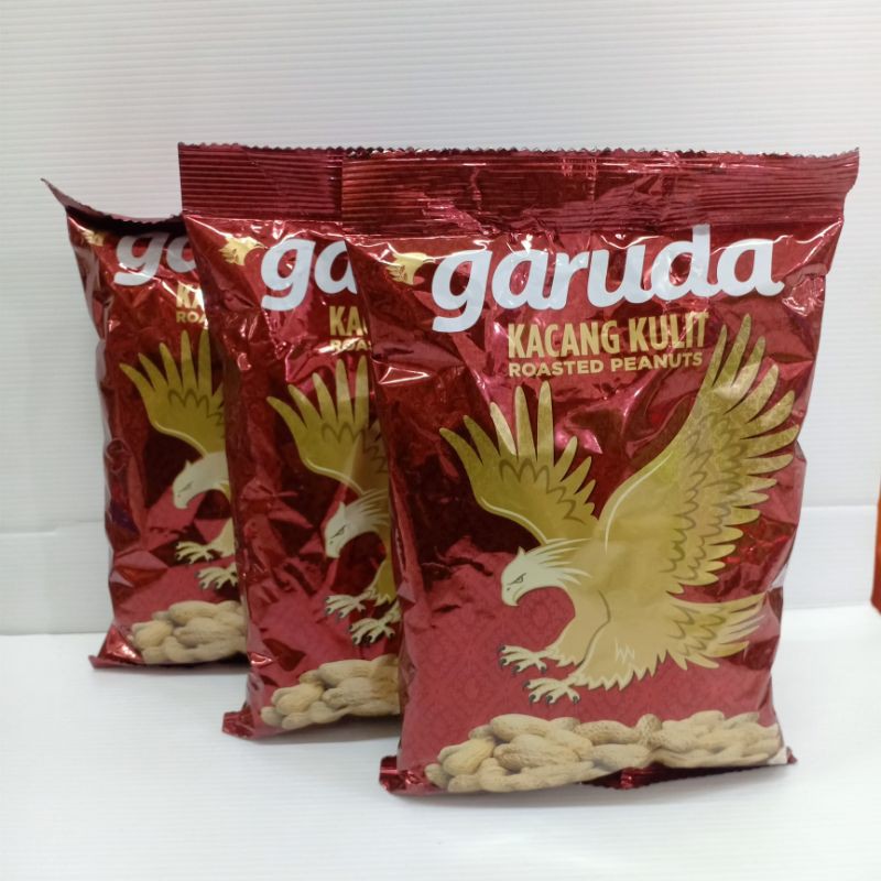 

Garuda Kacang Kulit Roasted Peanuts 200gr [3Pcs]