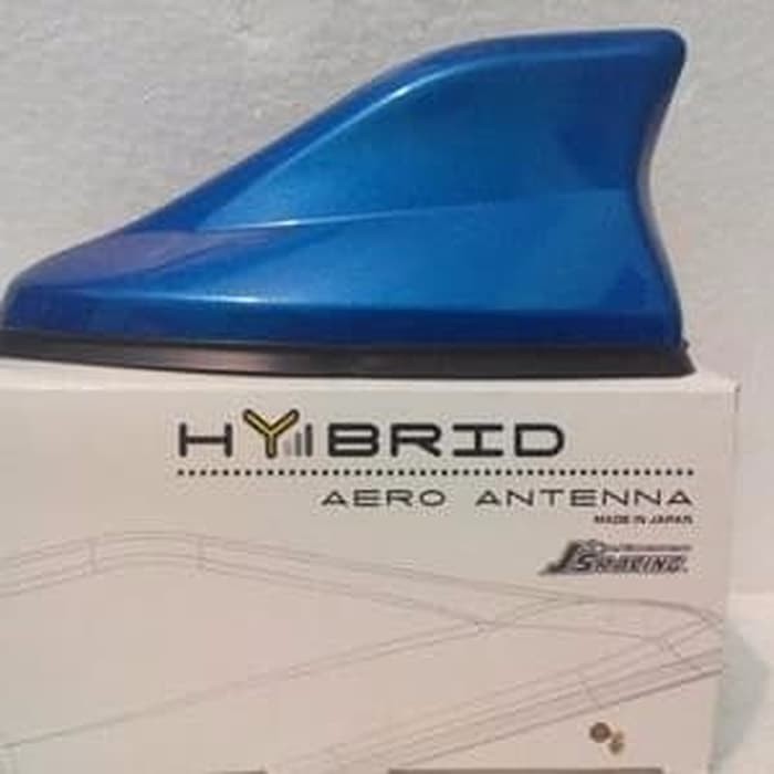 Antena Sirip Hiu Hybrid JS BIRU Racing Shark Fin / Antena BLUE