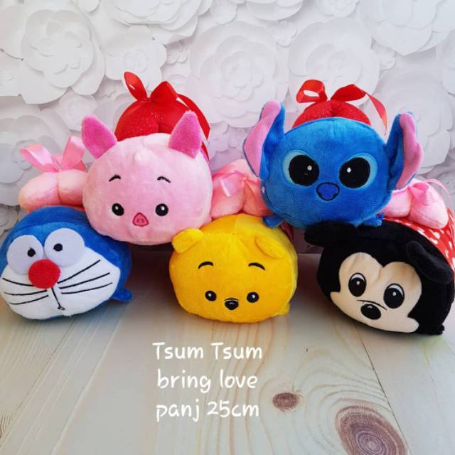 Boneka tsum tsum bring love