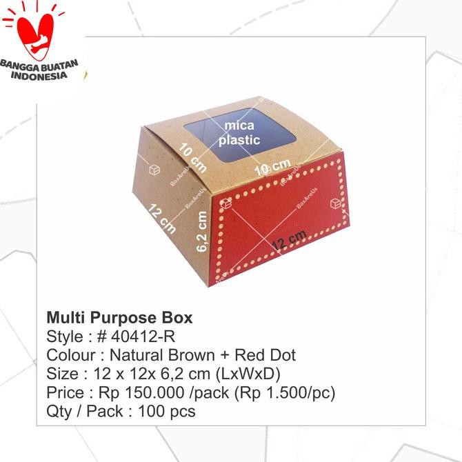 

Produk Terbaik] Cake Box ,Dus Kue, Box Kue, Gift Box, Kado, Souvenir # 40412