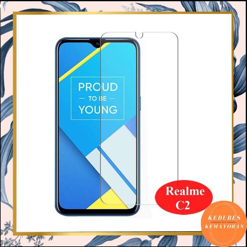 Tempered Glass Bening Realme C12/5i/C1/C15/C11/X2 PRO/C2/C3/3 PRO Anti gores Premium Quality [KK]