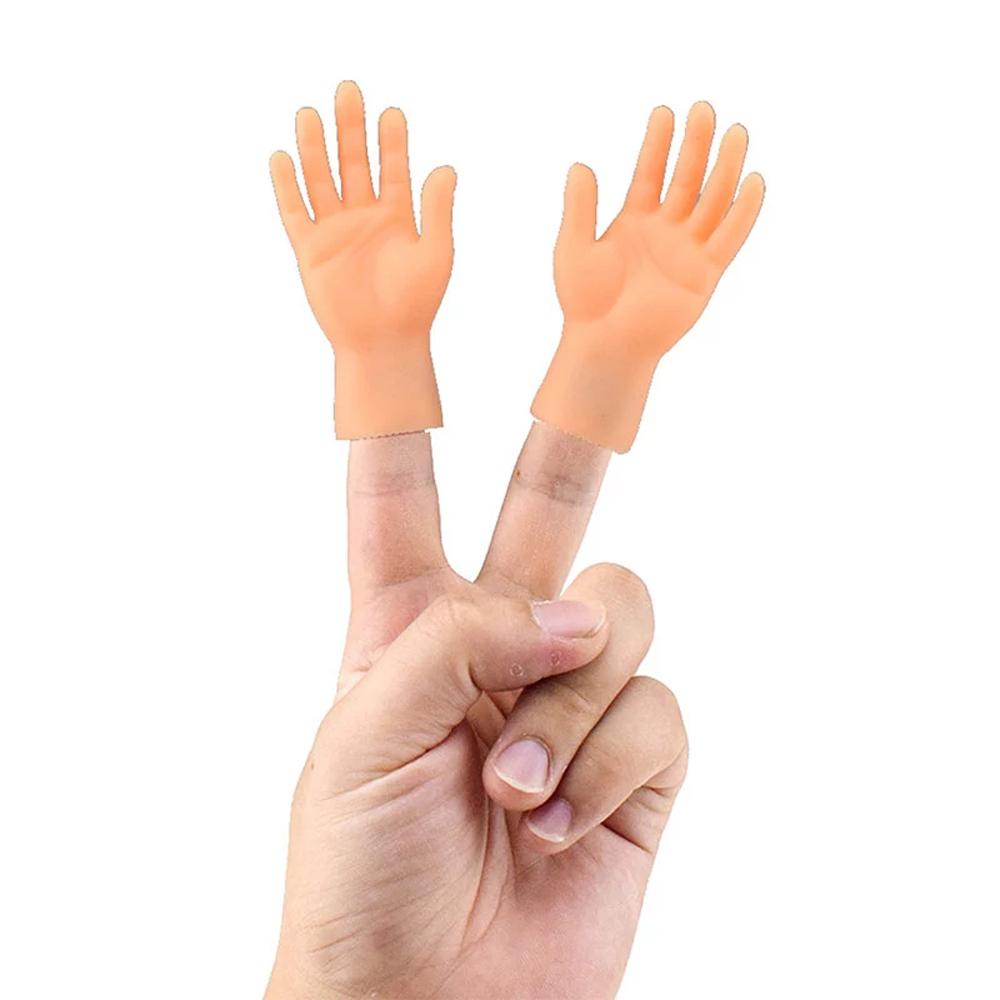 Needway Tiny Finger Hands Halloween Hadiah Mainan Pesta Mini Kreatif Lucu Jari Mainan