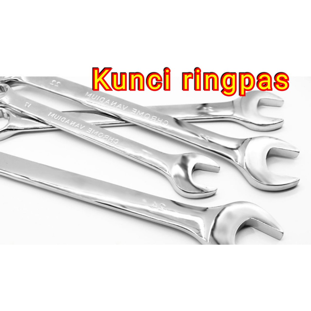 Kunci Ringpas / kunci Ring Pas / Hand tool / Perkakas / Alat Tukang