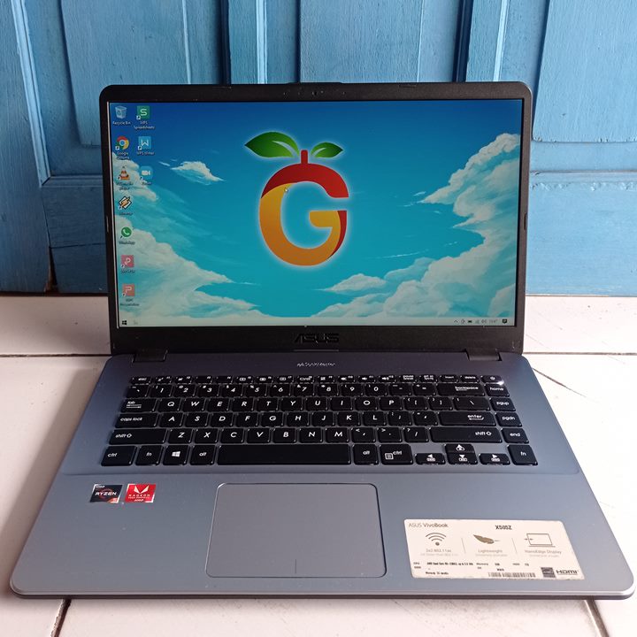 Asus VivoBook X550Z Hitam AMD Ryzen 5 Dual storage SSD HDD VGA AMD Radeon 1GB Windows 10 ori Laptop 