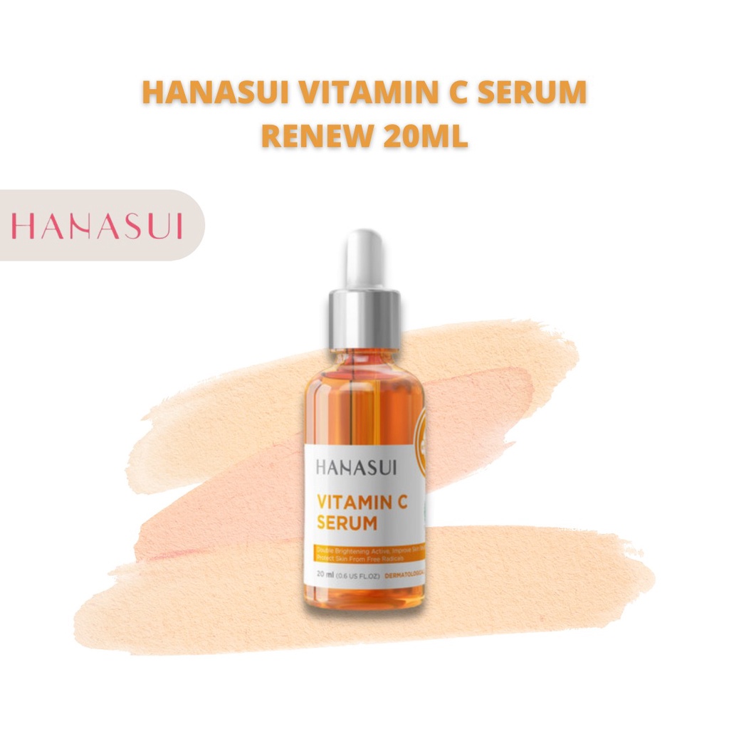 Hanasui Vit C Serum Renew 20 ml / Hanasui Face Serum Vitamin C 20 ml Renew (Orange)