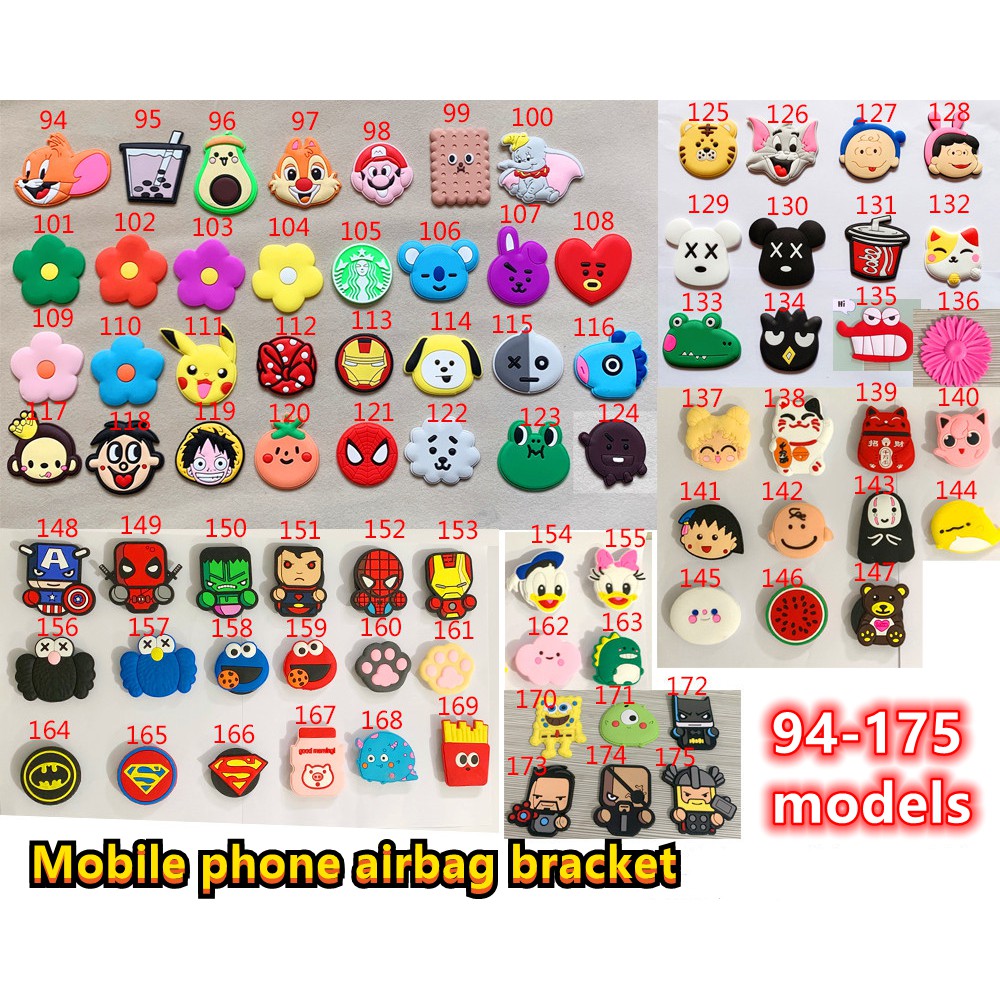 Pop Socket Handphone / Airbag teleskopik dudukan ponsel hewan kreatif bentuk dudukan ponsel mini braket malas
