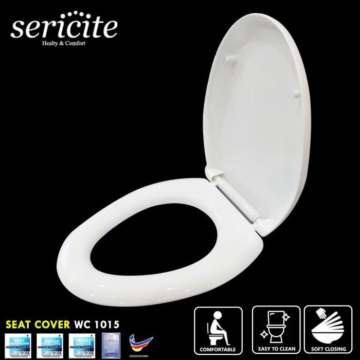 Cover Toilet | Sericite Tutup Closet Seat Cover Toilet Duduk - Wc 1015 [Ready Stock]