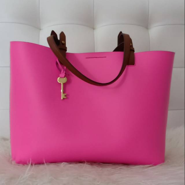 Tas Tote Bag Fuschia Foss** Original Kolpri