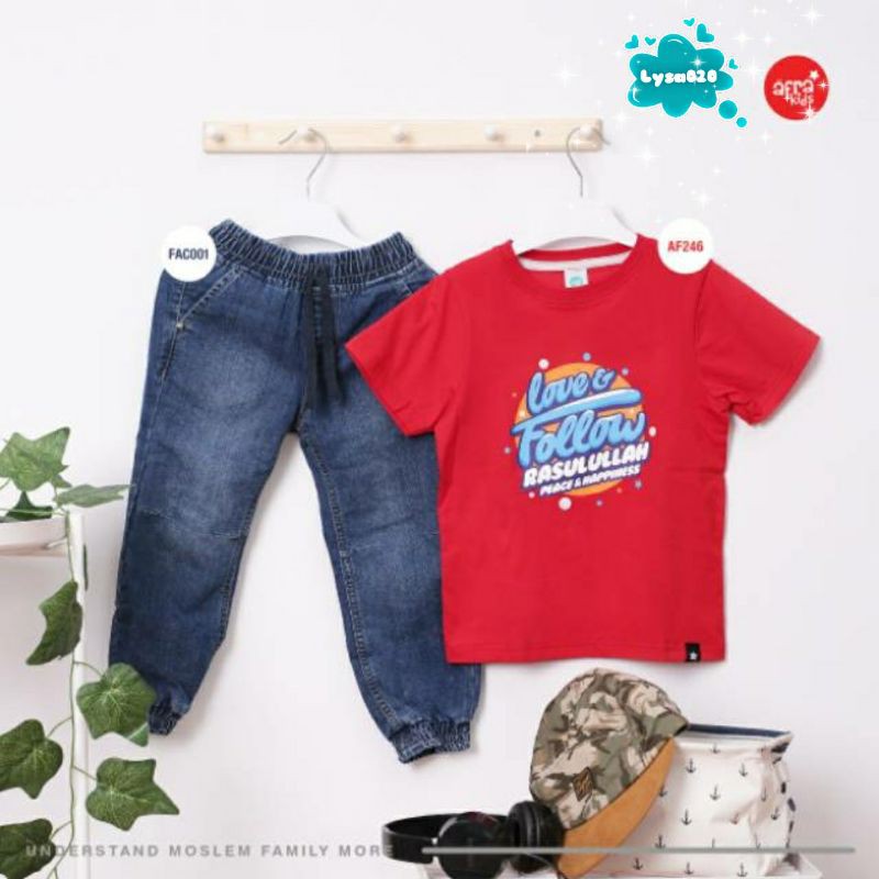 Celana Joger Jeans Afrakids FAC001