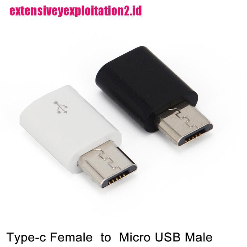 &lt; E2id &amp; &gt; Adaptor Converter USB Type C Female Ke Micro USB