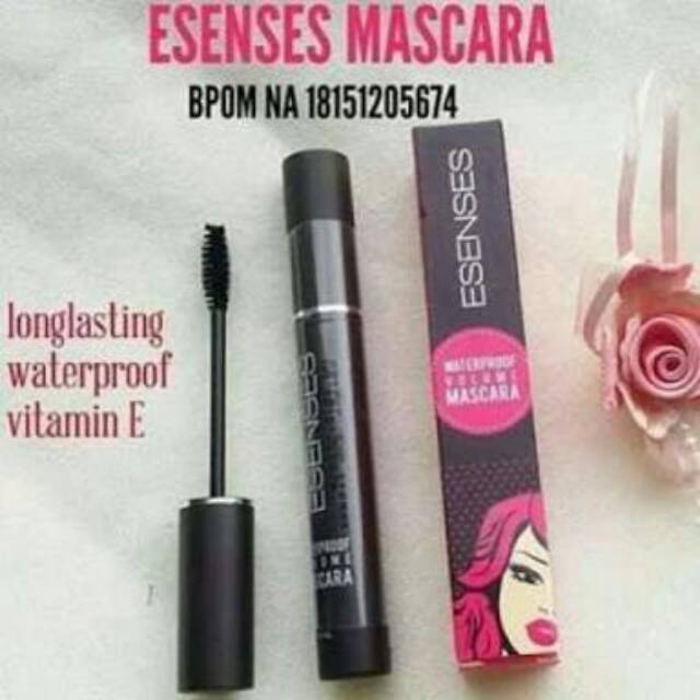 ESENSES VOLUME MASCARA WATERPROOF ORIGINAL BPOM - MASCARA LONG LASTING