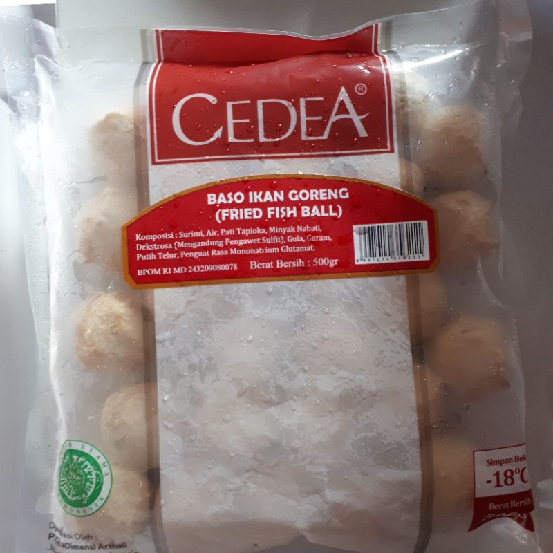 

Cedea Baso Ikan Goreng 500 gram