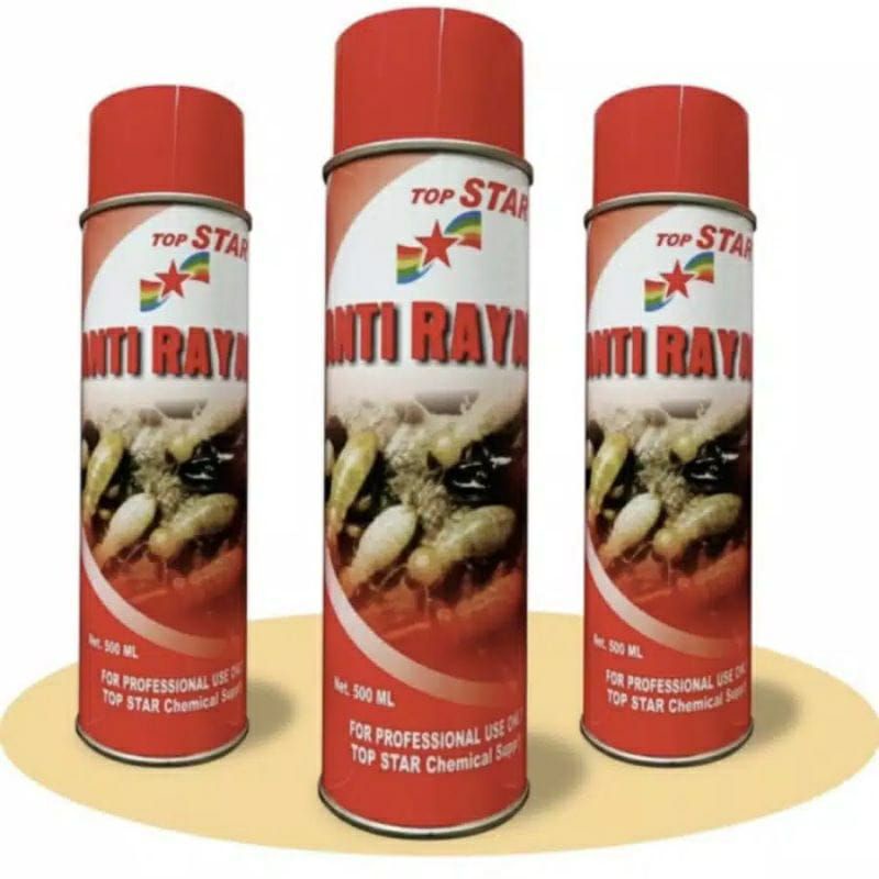 Obat Anti Rayap Semprot Untuk Kayu, Meja, Bangku, Lemari Dll 500ML