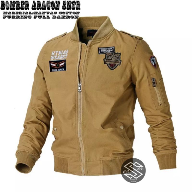 jaket bomber pria / jaket pria style aragon premium