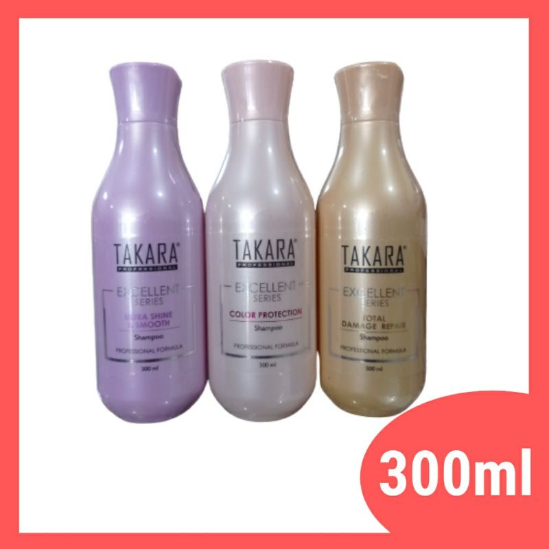 TAKARA EXCELENT SERIES SHAMPOO 300ML/CONDITIONER 200ML