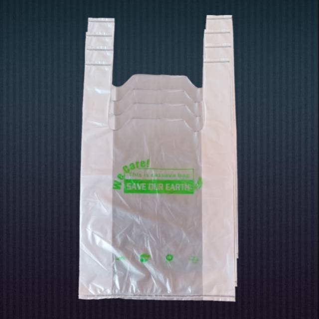 Jual Cassava bag/kantong singkong/biodegradable bag/plastik ramah