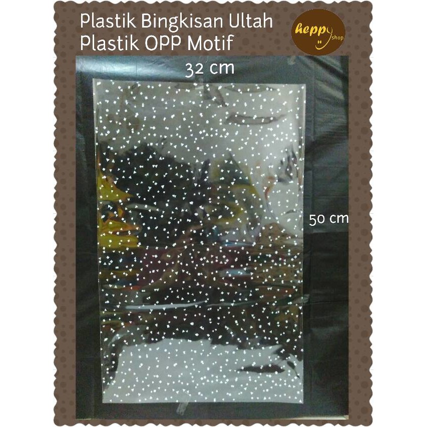 Promo Plastik OPP Motif 32 x 50  Plastik Bingkisan Ultah Murah