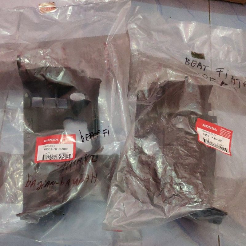 COVER TUTUP BLOK CYLNDER HEAD,1 SET BEAT SCOOPY VARIO FI INJEKSI STATER Kasar/Asli AHM