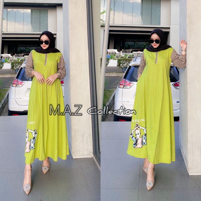 gamis/dress ori MZA