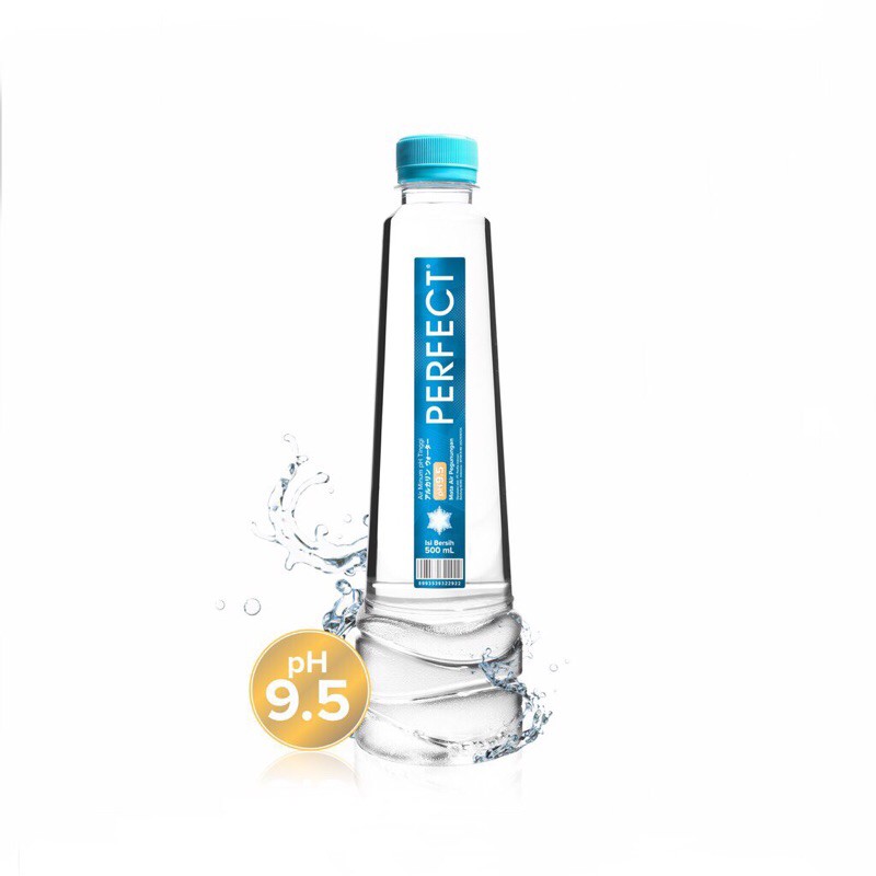 

PERFECT Water pH 9.5 500mL ( 1 box = 24 botol )