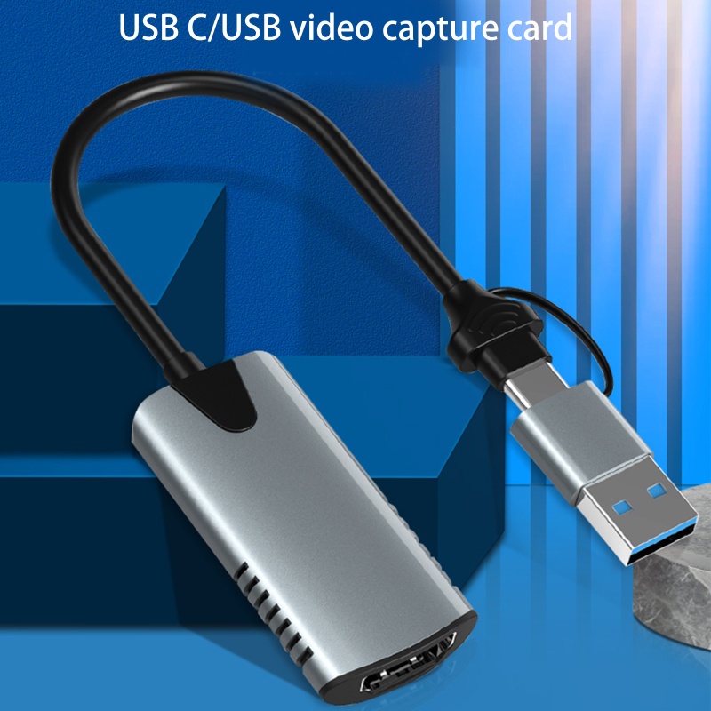 Zzz Kabel Adapter USB Tipe-C Ke 4K 1080P60 Untuk Gaming / Live Streaming