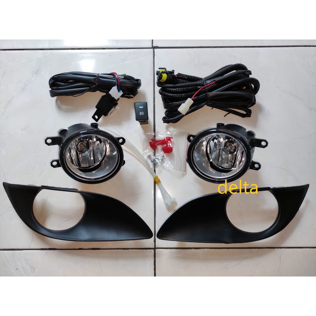 Lampu kabut Foglamp YARIS 2009-11 komplite set