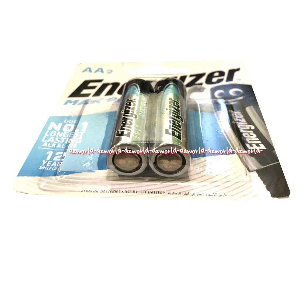 Energizer AA Max Plus Baterai Tahan Lama Kuat Batrai A2 AA Battery