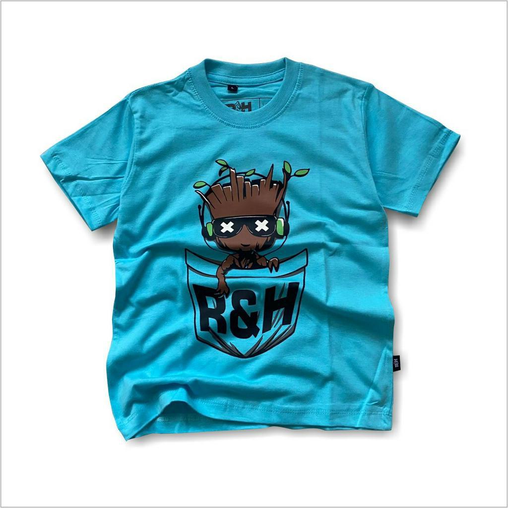 Kaos Anak Distro Baju Anak Distro Bahan Cotton 30S  Kekinian By H22Story