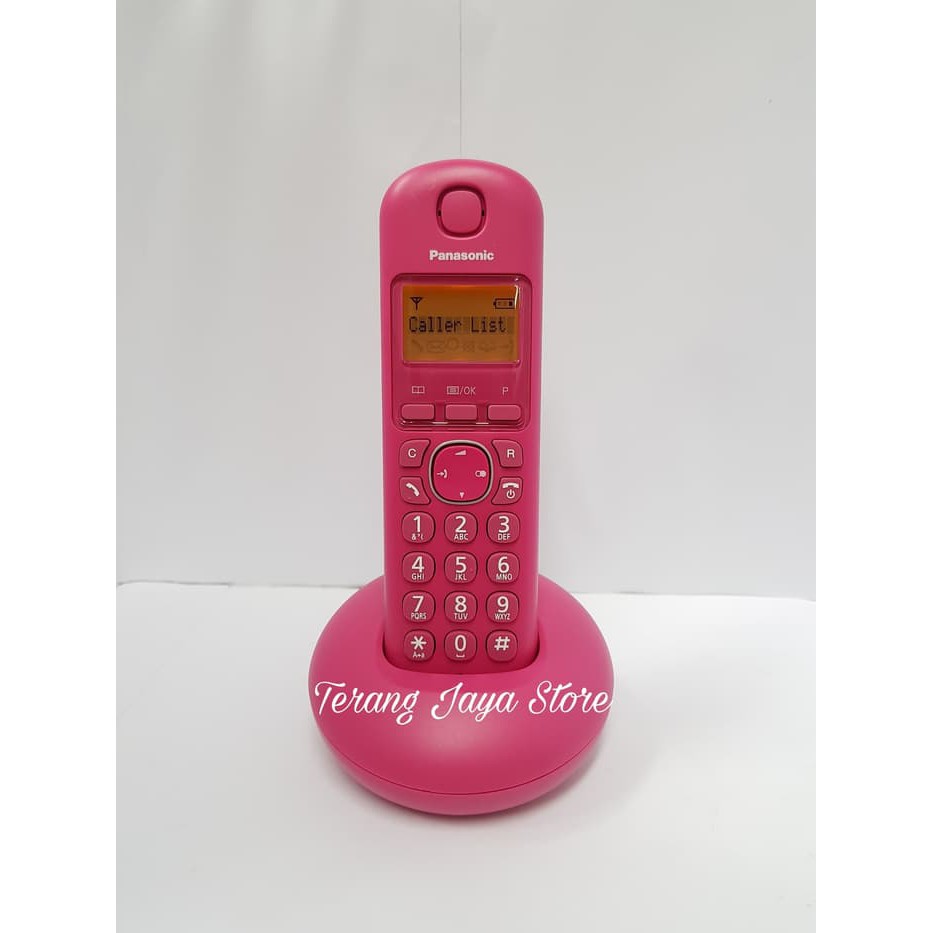 

Telepon Wireless Panasonic KX-TGB210 (Pink) Telepon Rumah KX-TGB 210