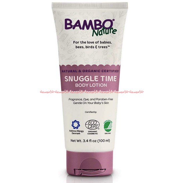 Bambo Nature Snuggle Time Body Lotion 100ml Handbody