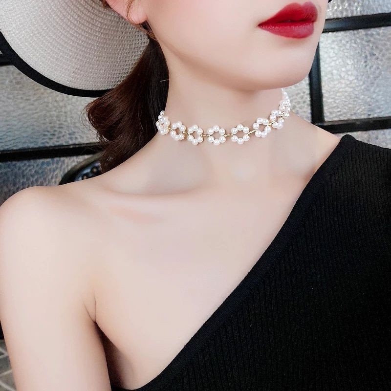 Kalung / Aksesoris / Choker / Kalung choker / Choker korea / Anarosa choker