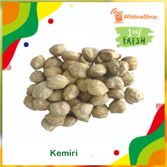 

Kemiri Utuh/Kemiri Bulat Fresh [ 300 gr ]