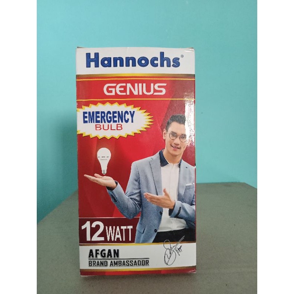 lampu LED emergency 12 Watt merk HANOCH