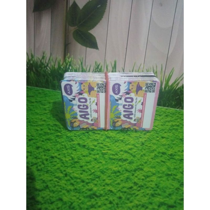 Voucher Axis Aigo Kosong