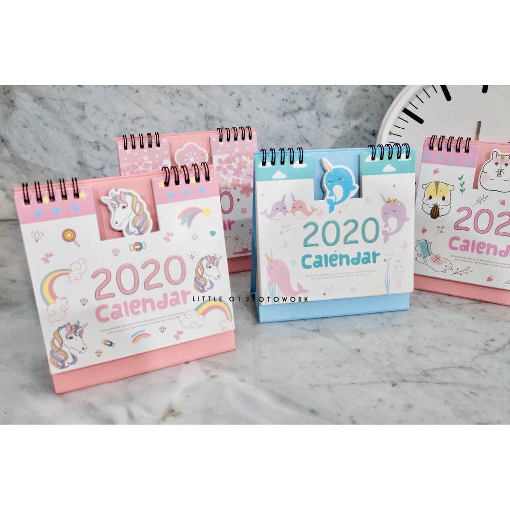 Termurah Kalender 2020 Kalender Unicorn Kalender Lucu