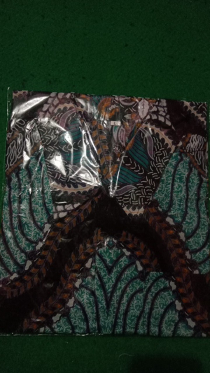 Syakira Family Set Gamis Couple Keluarga Kembar Lebaran, Batik Alaika Motif Madu Hijau